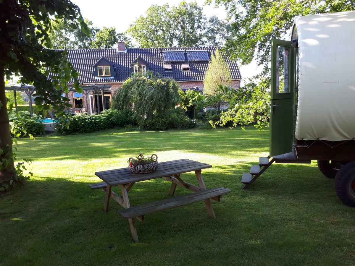 Irish Bowtop Op Het Platteland Van Huize Ouwervelden Wouwsche Plantage Exteriér fotografie